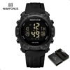 Reloj Pulsera Naviforce 7104 Pantalla Digital Lcd Deportivo