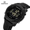 Reloj Pulsera Naviforce 7104 Pantalla Digital Lcd Deportivo