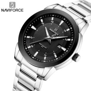 Reloj Pulsera Naviforce Nf8029 Masculino Acero Inoxidable