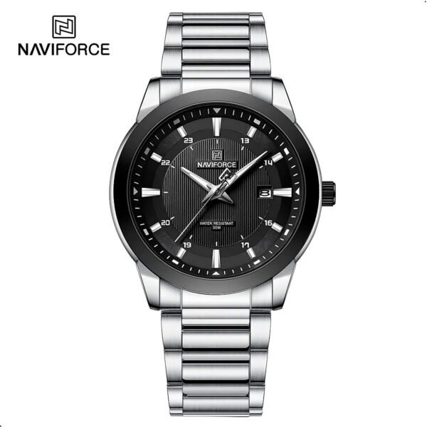 Reloj Pulsera Naviforce Nf8029 Masculino Acero Inoxidable