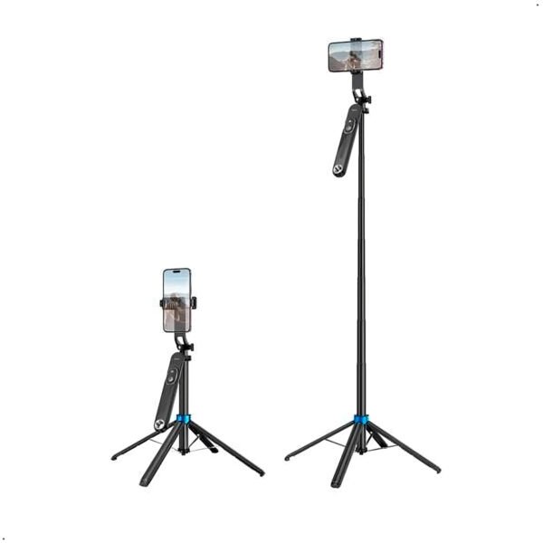 Palo Selfie Stick Hoco K22 Control Remoto Bluetooth Tripode 1,75m