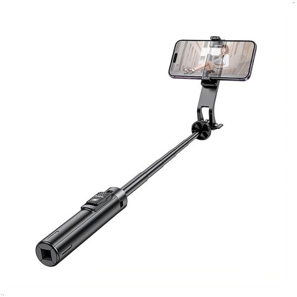 Palo Selfie Stick Hoco K21 137 cm Camara de accion Camara (10) Trípode Palo Selfie Hoco K21 Control Remoto Bluetooth 2 en 1