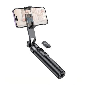 Trípode Palo Selfie Hoco K21 Control Remoto Bluetooth 2 en 1