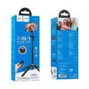 Trípode Palo Selfie Hoco K21 Control Remoto Bluetooth 2 en 1