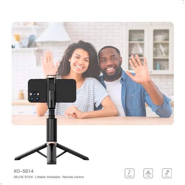 Palo Selfie Tripode De 70cm Control Remoto Xo-ss14
