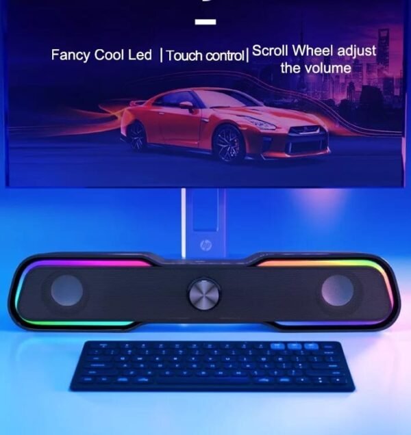 Parlante Gamer Subwoofer Pc Tv Bluetooth Halion Ha-sb08