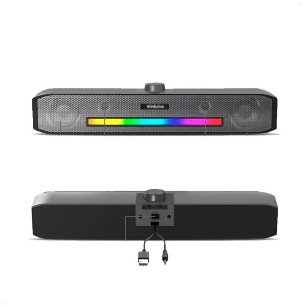Parlante Soundbar Thinkplus Lenovo TS33-B Bluetooth (1) Lenovo Altavoz Parlante Ts33 Con Bluetooth 5.0