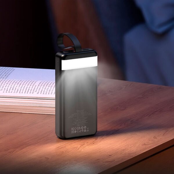 Cargador Power Bank Hoco J123b 30000mah Carga Rápida