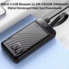 Cargador Power Bank Hoco J123b 30000mah Carga Rápida