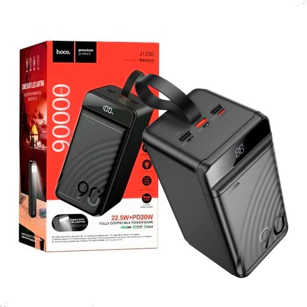 Cargador Power Bank Hoco J123d  90000mah 22.5 W