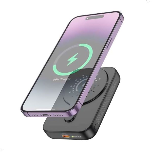 Power Bank Magnético Hoco J117a Carga Rápida Pd20w 10000mah