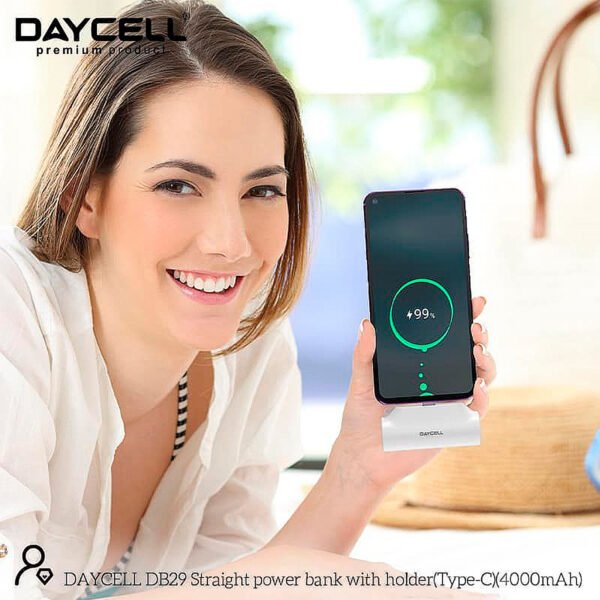 Power bank Daycell 4000 mAh Cargador portatil (3) Power Bank Portatil Tipo C Daycell 4000mah Db29