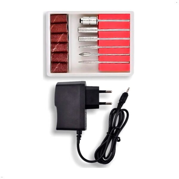 Pulidor de Uñas Manicure Pedicure XSUV 704 Azul Rosado (3) Pulidor Uña Drill Dremel Eléctrico Portatil Manicura Pedicur