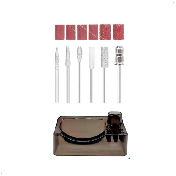 Pulidor de Uñas Manicure Pedicure XSUV 704 Azul Rosado (4) Pulidor Uña Drill Dremel Eléctrico Portatil Manicura Pedicur