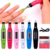Pulidor De Uñas Eléctrico Manicura Pedicura + Kit De Pulido
