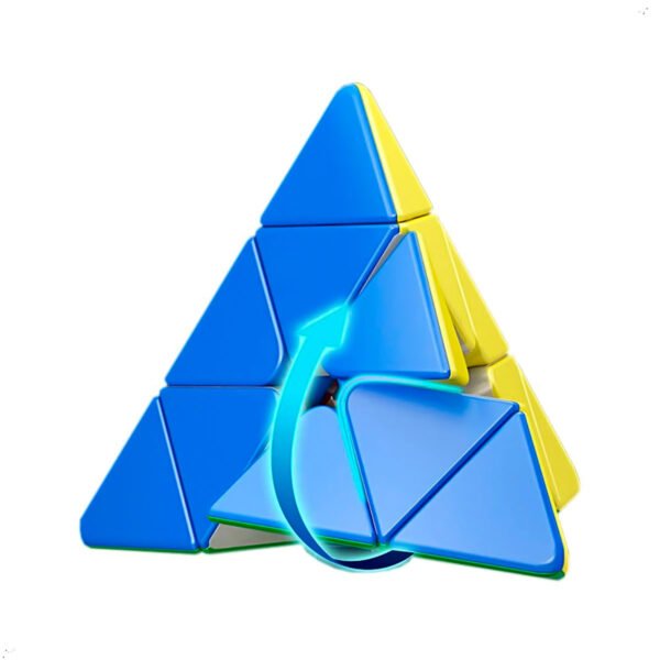 Puzzle Cubo Piramide Magnetico Moyu Jinzita M (1) Puzzle Magico Jinzita Pyraminx Rubik Marca Moyu Piramide Multicolor