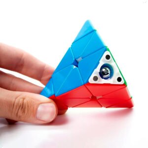 Puzzle Magico Jinzita Pyraminx Rubik Marca Moyu Piramide Multicolor