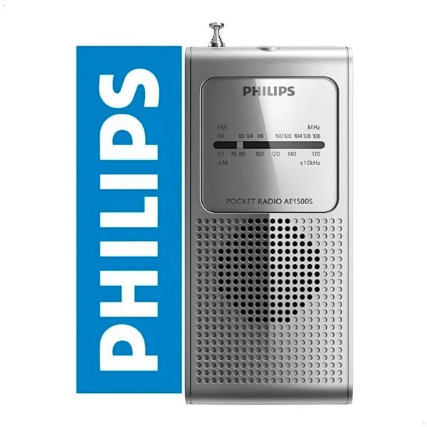 Radio Portatil Philips AM FM AE1500 (4) Radio Portatil De Bolsillo Analogica Philips Am/fm A Pilas
