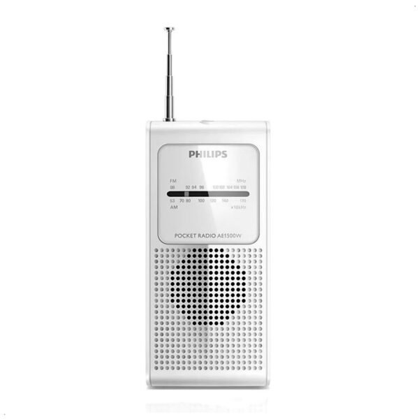 Radio Portatil Philips AM FM AE1500 (5) Radio Portatil De Bolsillo Analogica Philips Am/fm A Pilas