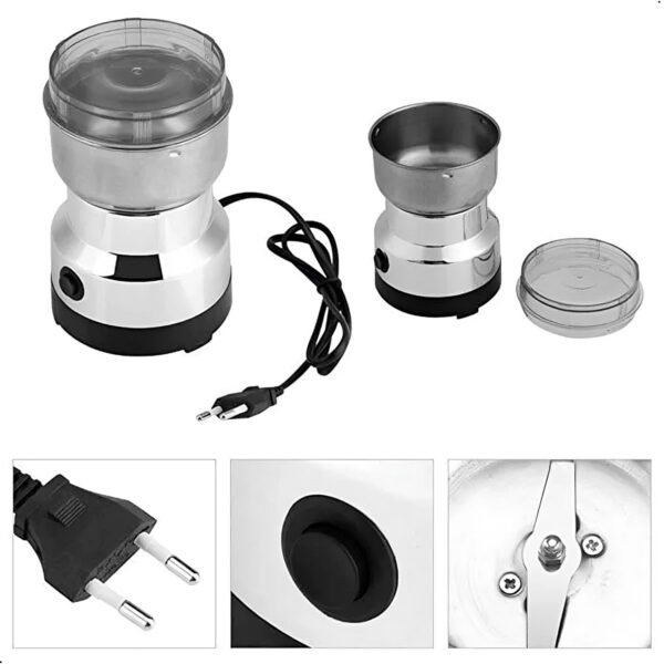 Raf 7113 molino eléctrico de café granos y semillas de 300W en acero inoxidable (15) Molino Eléctrico De Café Granos Y Semillas Raf R7113 De 300w
