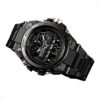 Reloj Deportivo Para Hombre Sanda 6024 Pantalla Dual Led Negro