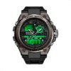 Reloj Deportivo Para Hombre Sanda 6024 Pantalla Dual Led Negro