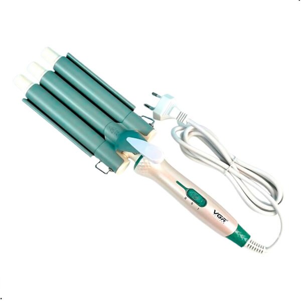 Ondulador Rizador De Pelo Profesional Triple Vgr V-595