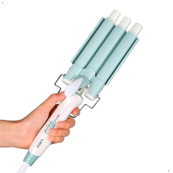 Ondulador Rizador De Pelo Profesional Triple Vgr V-595