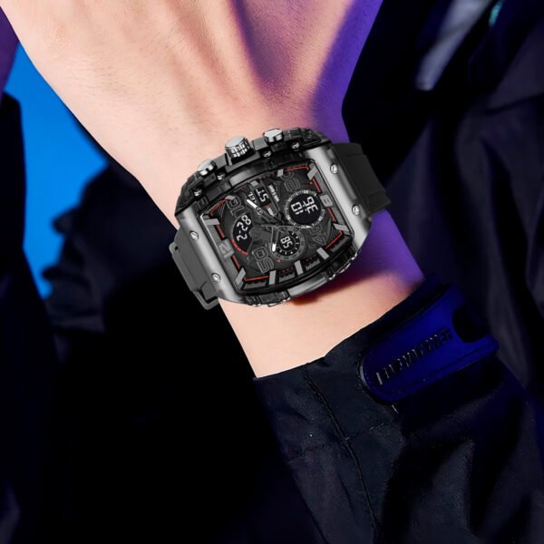 Reloj Hombre Smael 8109 Análogo-digital Resistente Al Agua