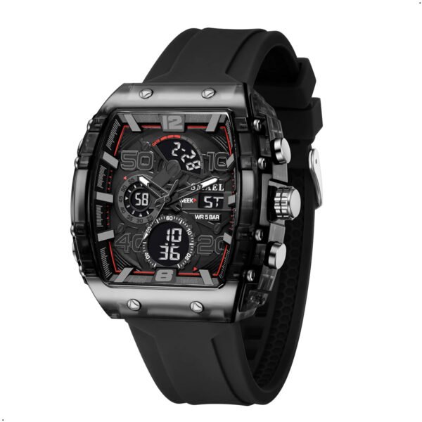 Reloj Hombre Smael 8109 Análogo-digital Resistente Al Agua