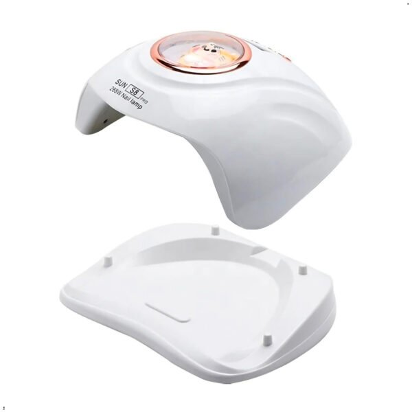 Secadora de uña SUN S8 pro Blanco Lampara UV 268W (11) Secadora Uñas Pies Manos 2 En 1 Led/uvlamp Sun S8 Pro 268w