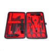 Set 18 Piezas En Acero Inoxidable Manicura Pedicura