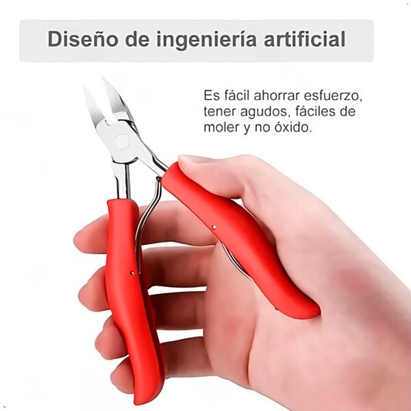 Kit Pedicure Acero Inoxidable Profeciona 10 Piezas Cortauñas