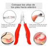 Kit Pedicure Acero Inoxidable Profeciona 10 Piezas Cortauñas