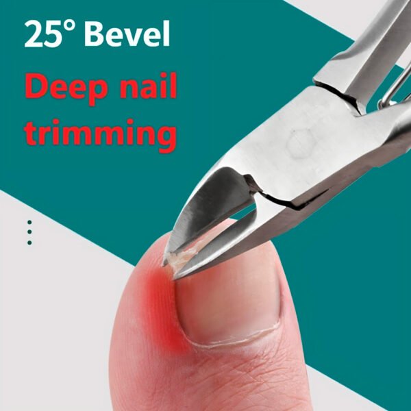 Set Pedicure Acero Inoxidable 8 Piezas Stainless Cortauñas