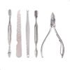 Set Manicura Pedicura De Acero Inoxidable 15 Piezas