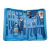 Set Manicura Pedicura Estuche 22 En 1 Kit Acero Inoxidable