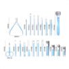 Set Manicura Pedicura Estuche 22 En 1 Kit Acero Inoxidable