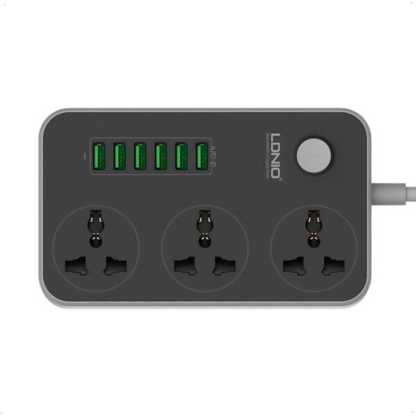 Regleta Ldnio Sc3604 Carga Rápida 6 Puertos Usb Carga Rapida