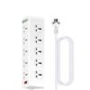 Regleta Ldnio Tomacorriente Pd 20w Carga Rapida 6 Puertos usb