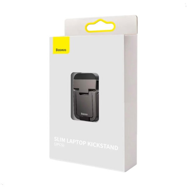 Soporte Invisible para Laptop Slim Kickstand Negro Baseus (2) Soporte Baseus Plegable Portátil Tableta Ajustable Universal