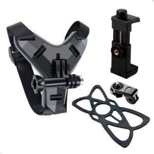 Soporte Camara Accion Gopro, Celular Para Casco De Moto
