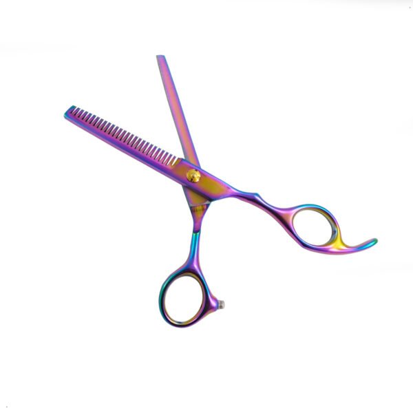 Tijera Pulir Peluqueria Barberia Tornasol (2) Tijera Profesional Tornasol Corte Pulir Y Entresaca