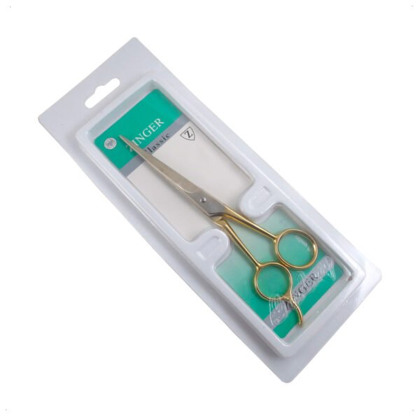 Tijeras Zinger De Acero: Corte Preciso Dorado