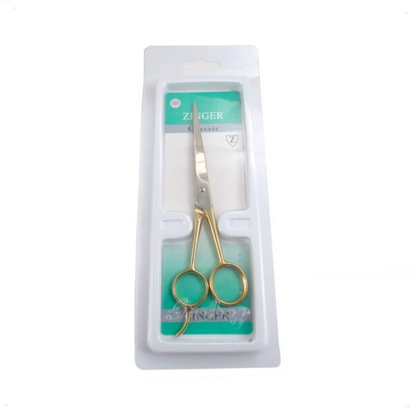 Tijeras Zinger De Acero: Corte Preciso Dorado