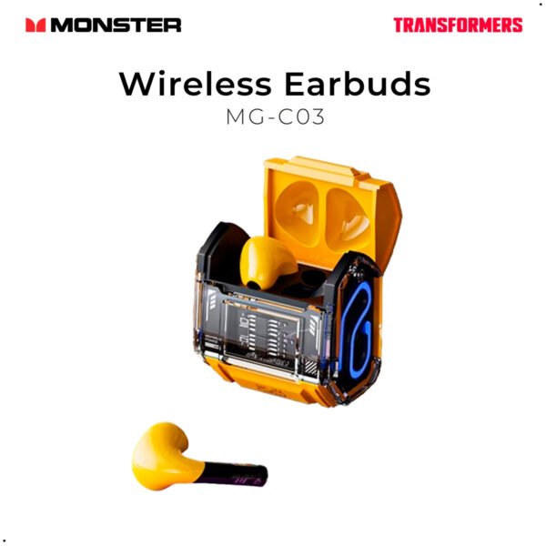 Audifonos Auriculares Bluetooth Transformer Bumblebee Mg-c03