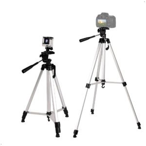 Tripode Para Camara Y Celulares 134.5cm Altura Adaptador De Celular
