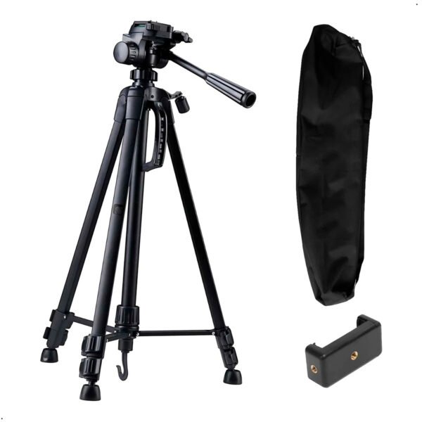 Tripode para celular Profesionar Tripode para Camara Fotografica 140cm Portable Ligero (1) Trípode Profesional Celulares Cámaras 1400mm Wt-3520