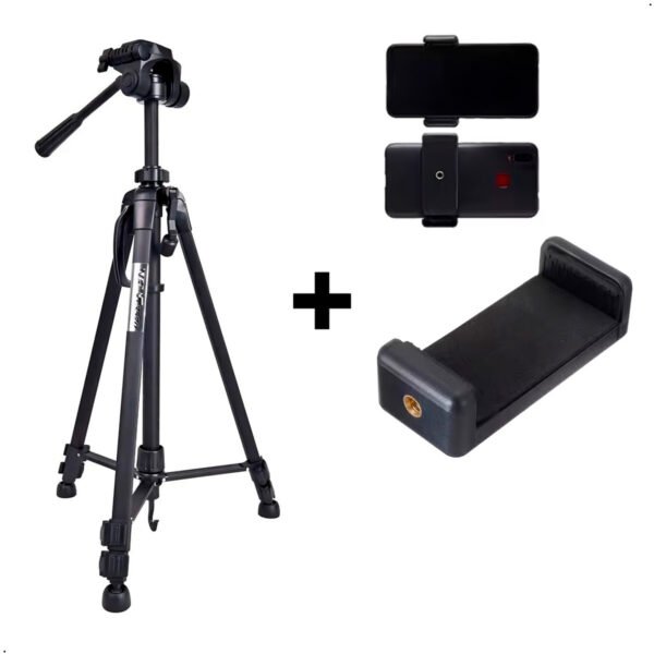 Tripode para celular Profesionar Tripode para Camara Fotografica 140cm Portable Ligero (11) Trípode Profesional Celulares Cámaras 1400mm Wt-3520