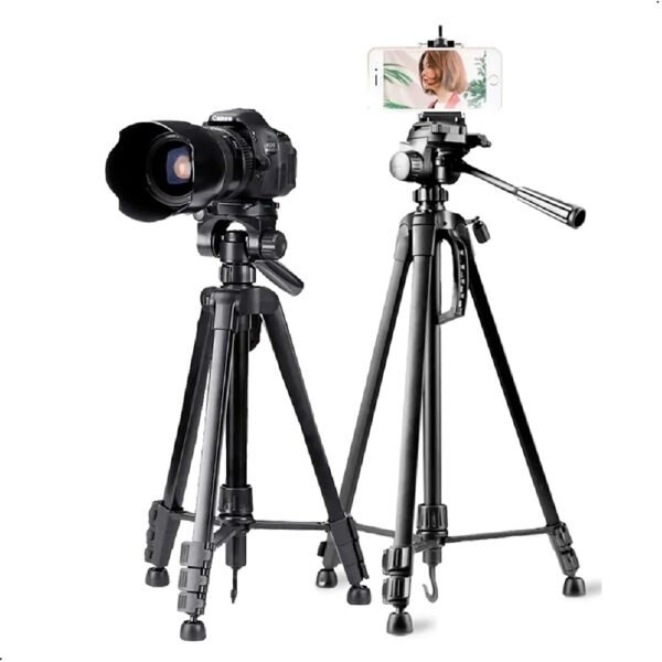 Tripode para celular Profesionar Tripode para Camara Fotografica 140cm Portable Ligero (7) Trípode Profesional Celulares Cámaras 1400mm Wt-3520